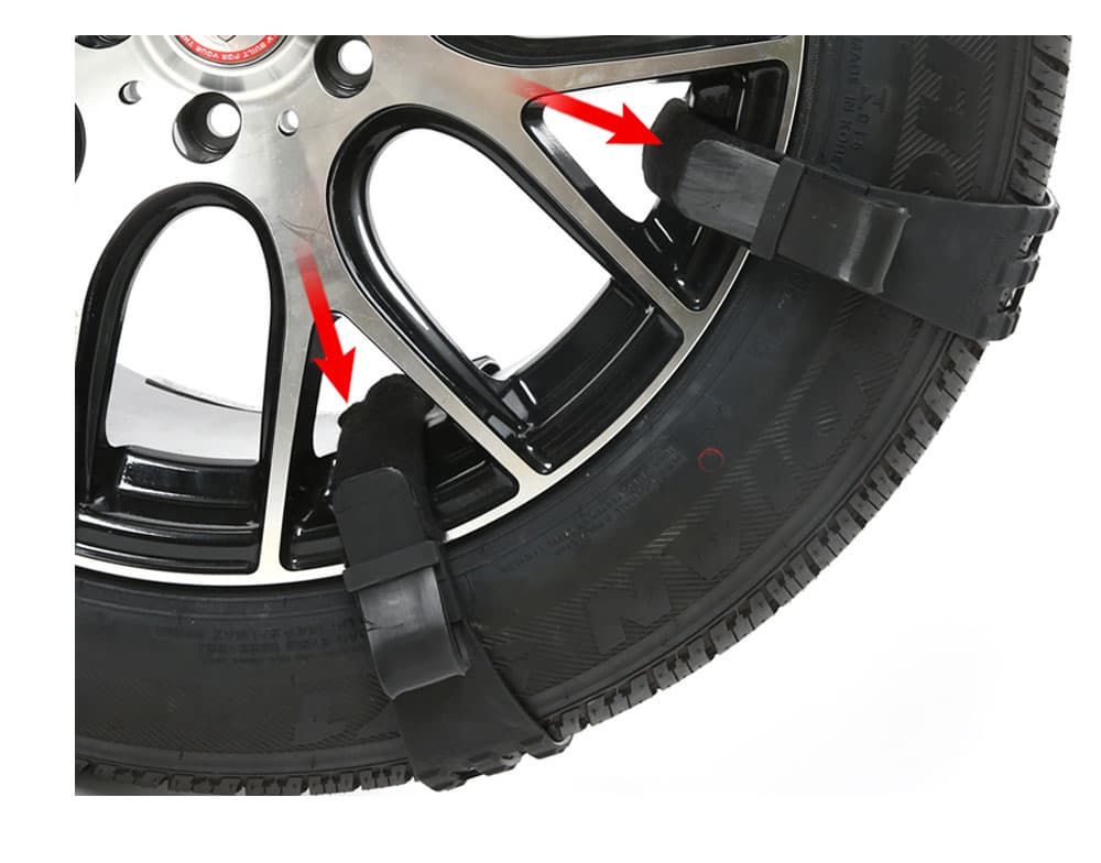 Silent Spike Snow Tire Chains